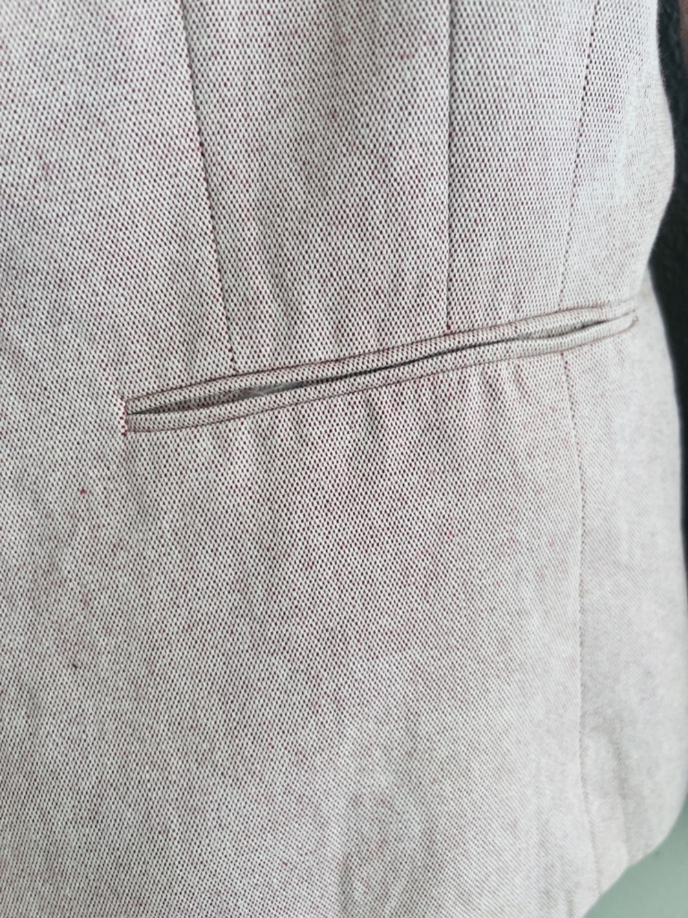 🩰🐷Y2K BCBGMAXAZRIA BLUSH FRINGE TRIM W/FLORAL DETAIL🐷🩰 - Picture 4 of 6